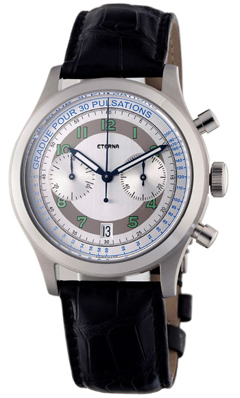 Eterna Mens 1942.41.64.1177 Heritage Pulsometer Limited Edition 1942 Luxury Watch